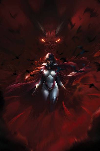 VAMPIRELLA ARMAGEDDON #6 COVER E FRANCESCO MATTINA METAL VIRGIN VARIANT