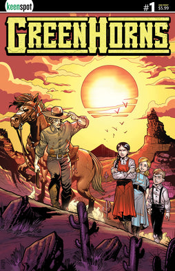 GREENHORNS #1 2ND PRINTING COVER A ATHILA FABBIO PETE PANTAZIS