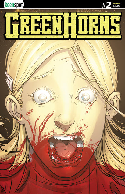 GREENHORNS #2 2ND PRINTING COVER A ATHILA FABBIO PETE PANTAZIS