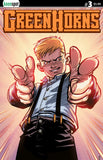 GREENHORNS #3 COVER B ATHILA FABBIO PETE PANTAZIS GUN HANDS VARIANT