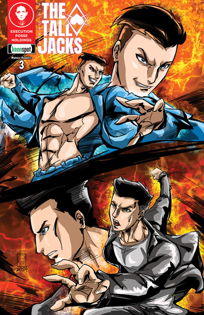 TALL JACKS #3 COVER D GERSHON VILLAMOR BATTLE JACKS VARIANT