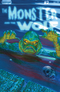 MARK SPEARS MONSTERS THE MONSTER & THE WOLF #2 COVER E DEEP IMPACT FOC ADD-ON VARIANT