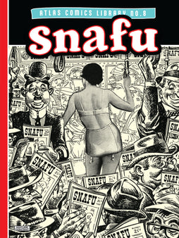 ATLAS COMICS LIBRARY HARDCOVER NO 8 SNAFU