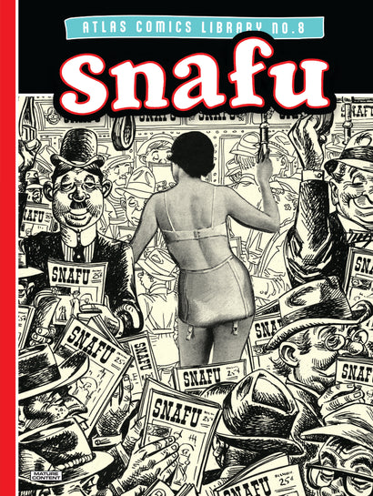 ATLAS COMICS LIBRARY HARDCOVER NO 8 SNAFU