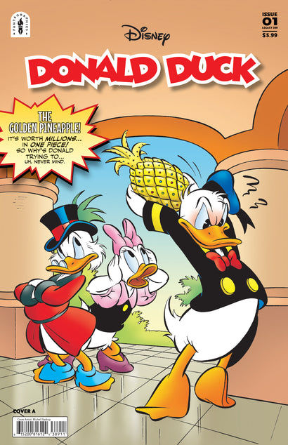 DONALD DUCK LEGACY #389 THE GOLDEN PINEAPPLE COVER A MICHEL NADORP