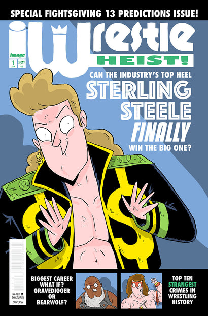 WRESTLE HEIST #1 COVER A KYLE STARKS