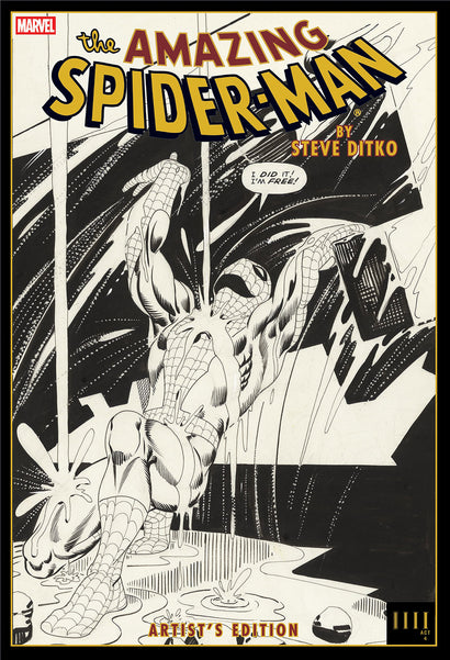 AMAZING SPIDER MAN BY STEVE DITKO ARTISTS EDITION HARDCOVER RAIN COVER