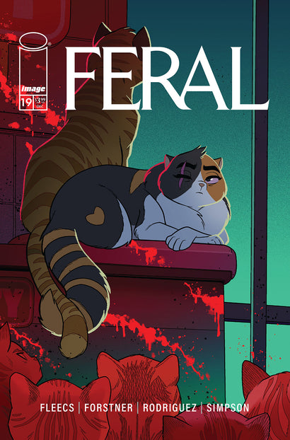 FERAL #19 COVER A TONY FLEECS & TRISH FORSTNER