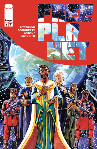 FREE PLANET #7 COVER A JED DOUGHERTY