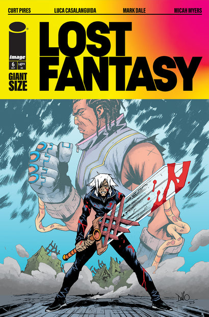 LOST FANTASY #6 COVER A MAXI DALLO