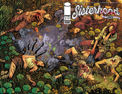 SISTERHOOD A HYDE STREET STORY #5 COVER B BRYAN HITCH & BRAD ANDERSON WRAPAROUND VARIANT