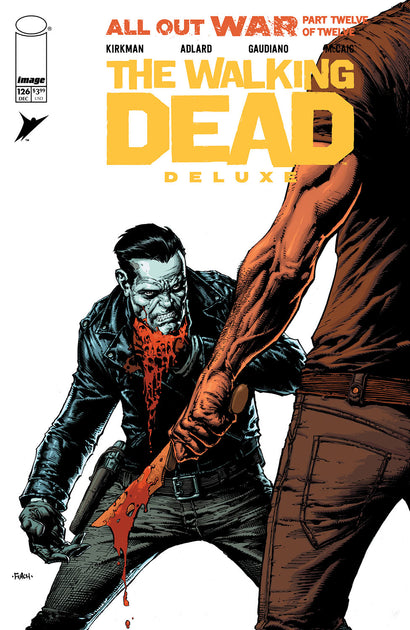 WALKING DEAD DELUXE #126 COVER A DAVID FINCH & DAVE MCCAIG