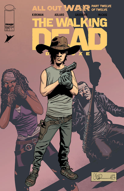 WALKING DEAD DELUXE #126 COVER B CHARLIE ADLARD & DAVE MCCAIG VARIANT