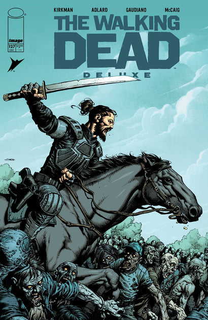 WALKING DEAD DELUXE #127 COVER A DAVID FINCH & DAVE MCCAIG