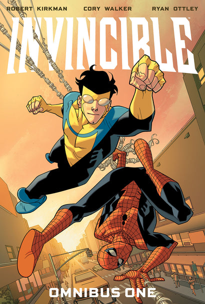 INVINCIBLE OMNIBUS HARDCOVER VOL 01 DIRECT MARKET EXCLUSIVE CORY WALKER & DAVE MCCAIG COVER