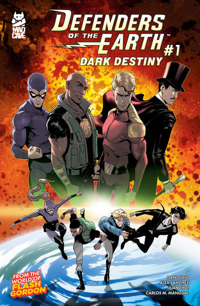 DEFENDERS OF THE EARTH DARK DESTINY #1 COVER B VASCO GEORGIEV VARIANT