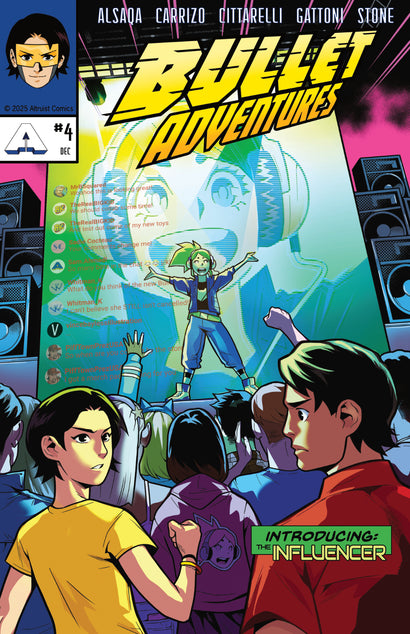 BULLET ADVENTURES #4 COVER A NICOLAS CARRIZO FRANCESCA CITTARELLI