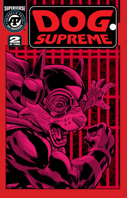 DOG SUPREME #2 COVER B BRIAN DENHAM CHROME FOIL VARIANT