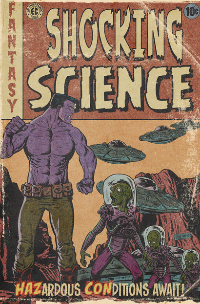 HAZCON #2 COVER B NIK POLIWKO KENNEY MESNARD EC MONSTER HOMAGE VARIANT