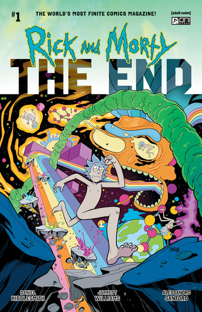 RICK AND MORTY THE END #1 COVER A DAVE BARDIN