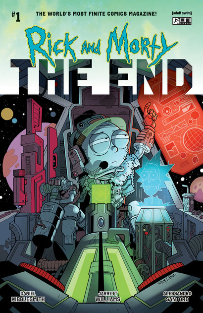 RICK AND MORTY THE END #1 COVER B TROY LITTLE VARIANT