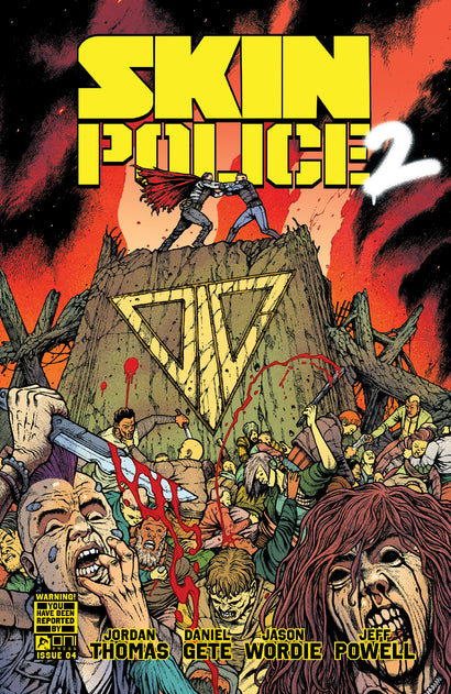SKIN POLICE 2 #4 COVER A DANIEL GETE