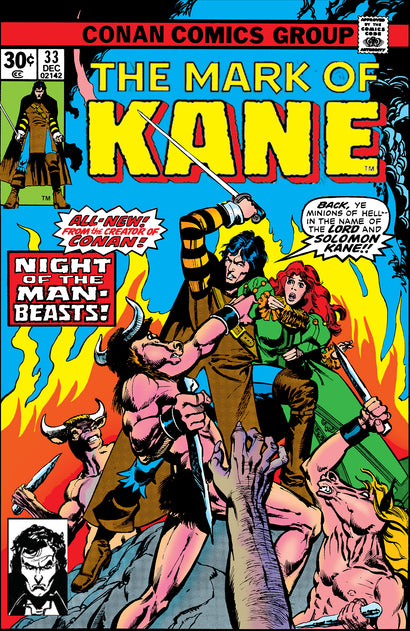 SOLOMON KANE THE ORIGINAL COMICS OMNIBUS HARDCOVER VOL 01 DIRECT MARKET EDITION COVER