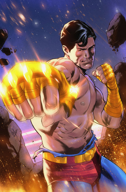 DC K.O. SUPERMAN VS CAPTAIN ATOM #1 (ONE SHOT) COVER C LUCAS MEYER CARD STOCK VARIANT