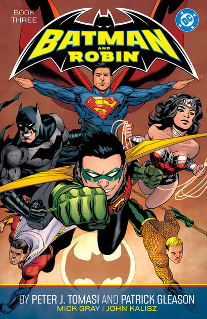 BATMAN AND ROBIN BY PETER J TOMASI AND PATRICK GLEASON TRADE PAPERBACK BOOK 03