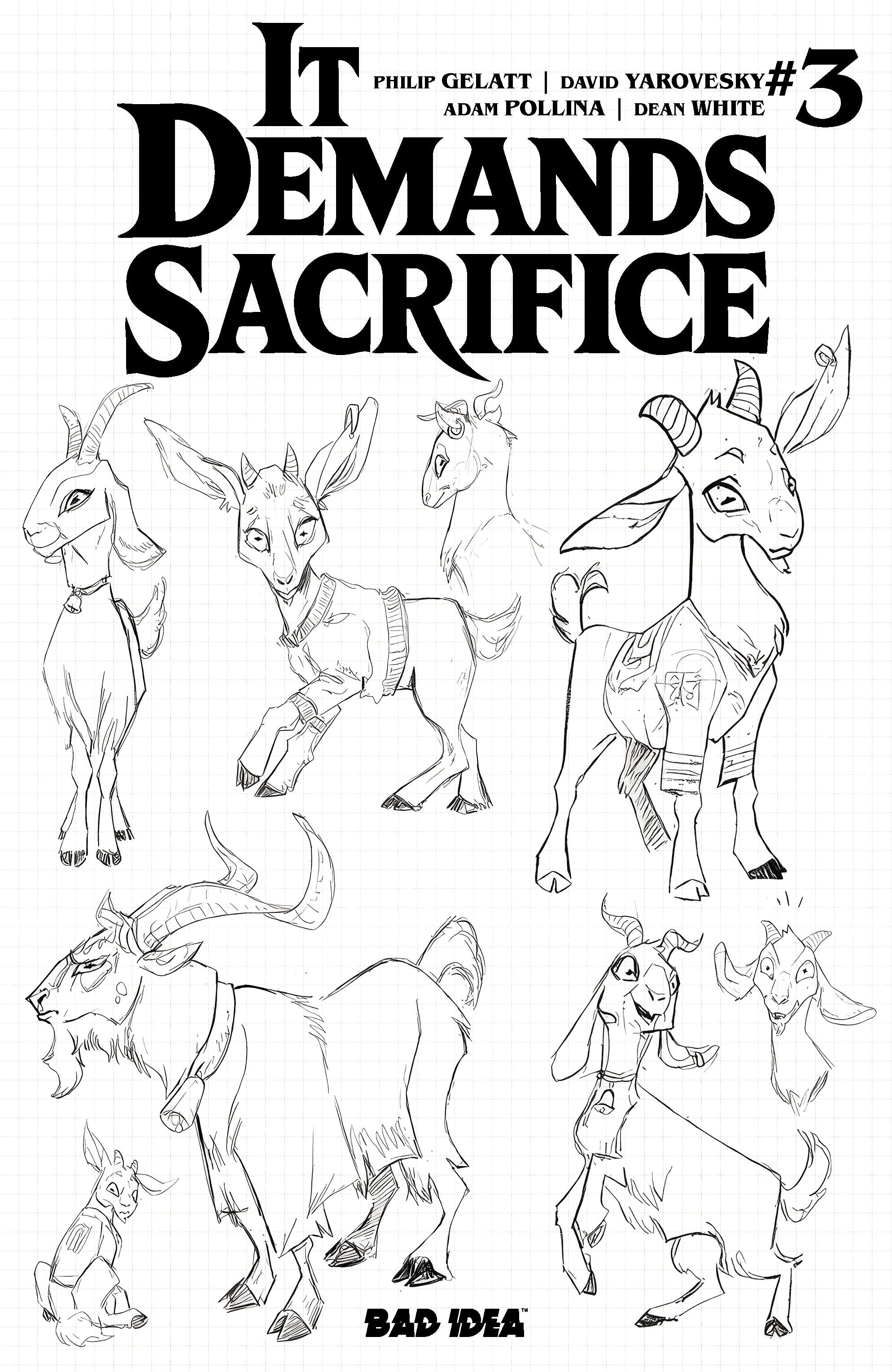 IT DEMANDS SACRIFICE #3 (OF 4) CVR C ADAM POLLINA DESIGN VAR