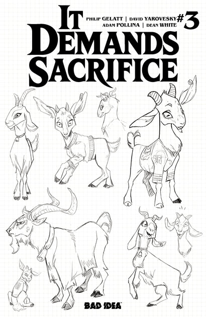 IT DEMANDS SACRIFICE #3 (OF 4) CVR C ADAM POLLINA DESIGN VAR