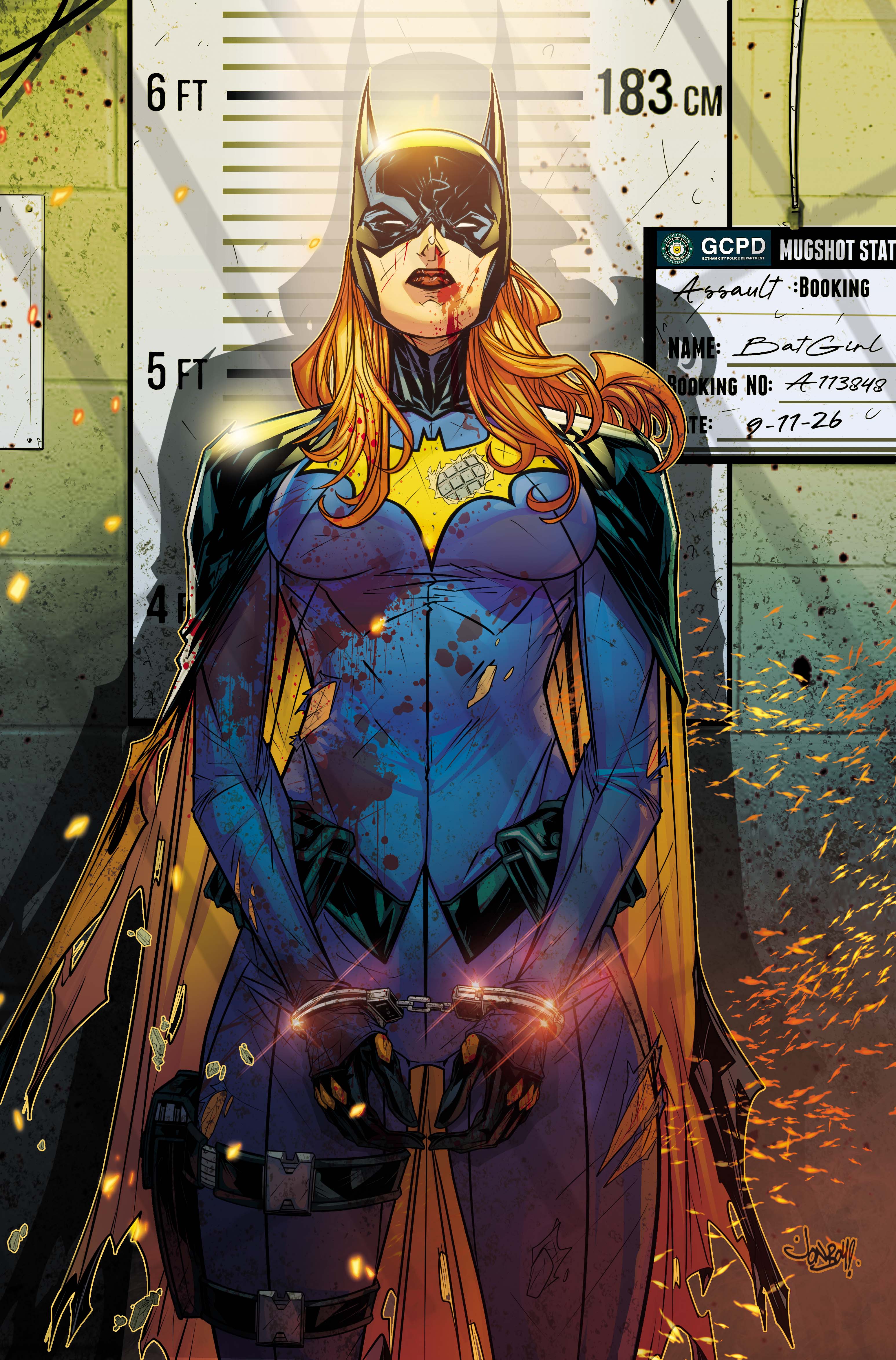 BARBARA GORDON BREAKOUT #8 CVR B JONBOY MEYERS CARD STOCK VAR
