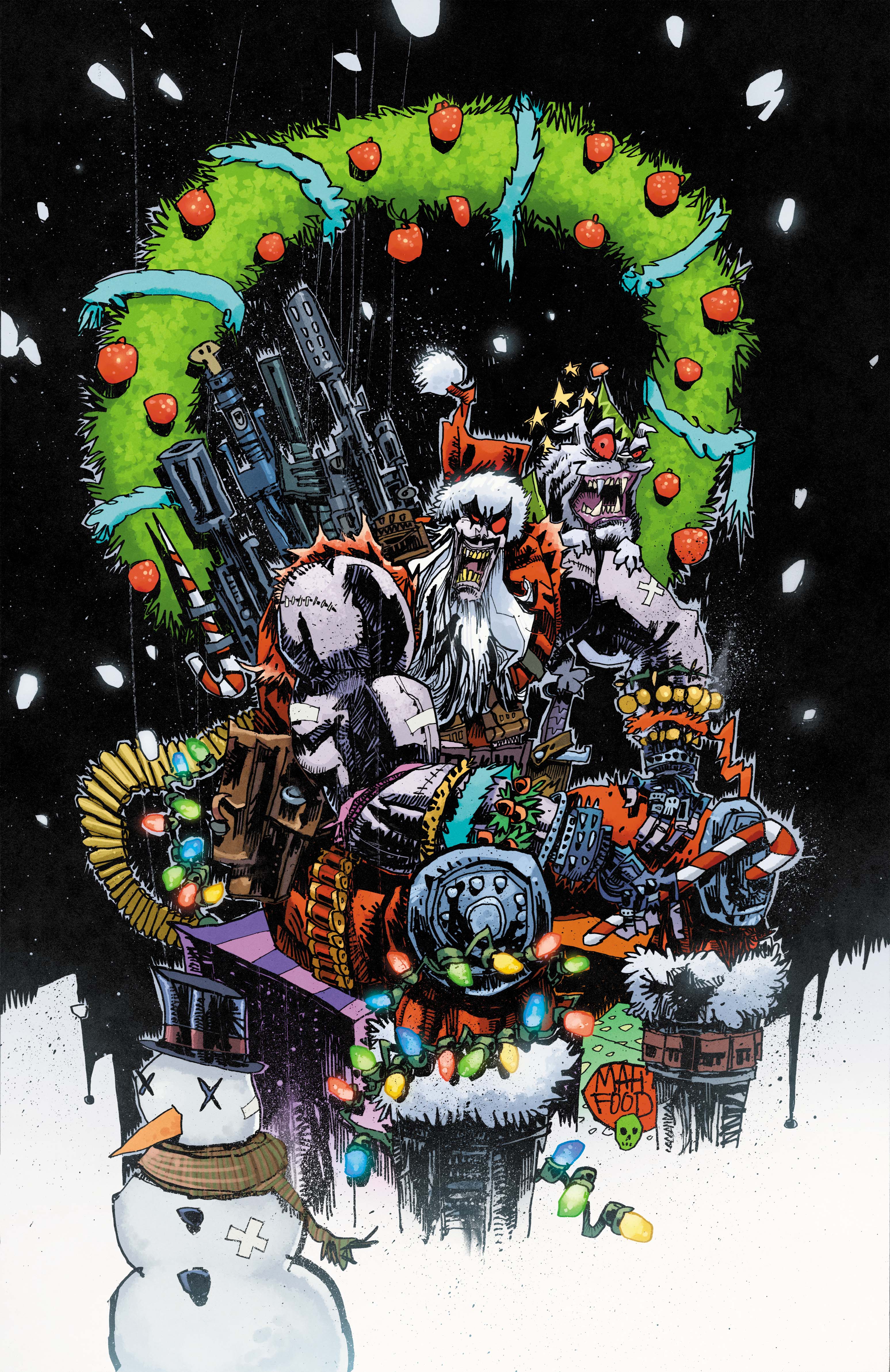 LOBO #10 CVR D JIM MAHFOOD CARD STOCK VAR