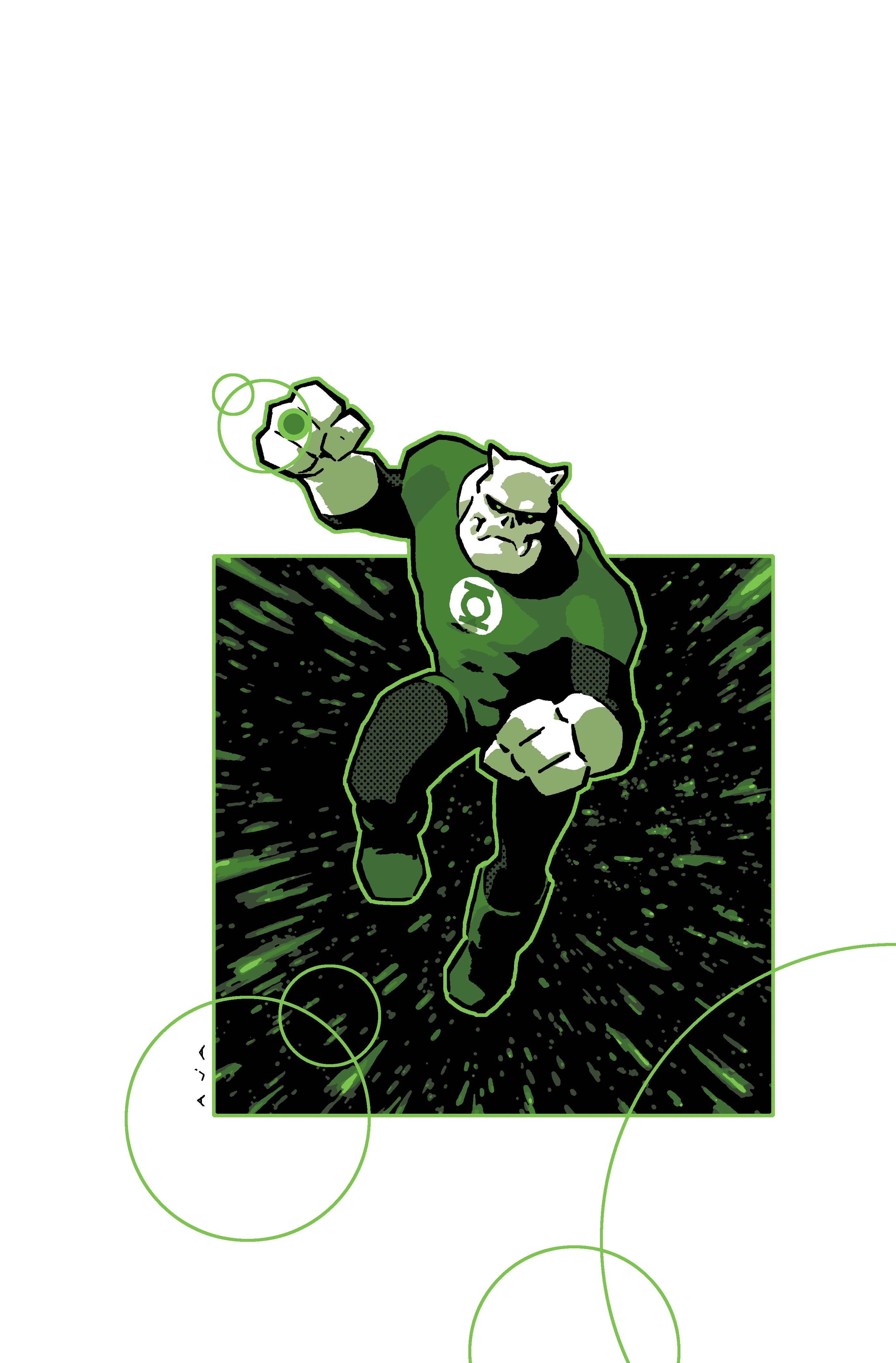 TALES OF THE GREEN LANTERN CORPS TRAINING DAY #1 (ONE SHOT) CVR B DAVID AJA CARD STOCK VAR