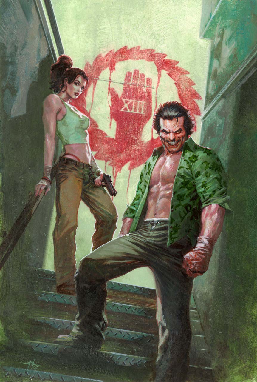 100 BULLETS THE US OF ANGER #6 (OF 8) CVR B GABRIELE DELL OTTO CARD STOCK VAR