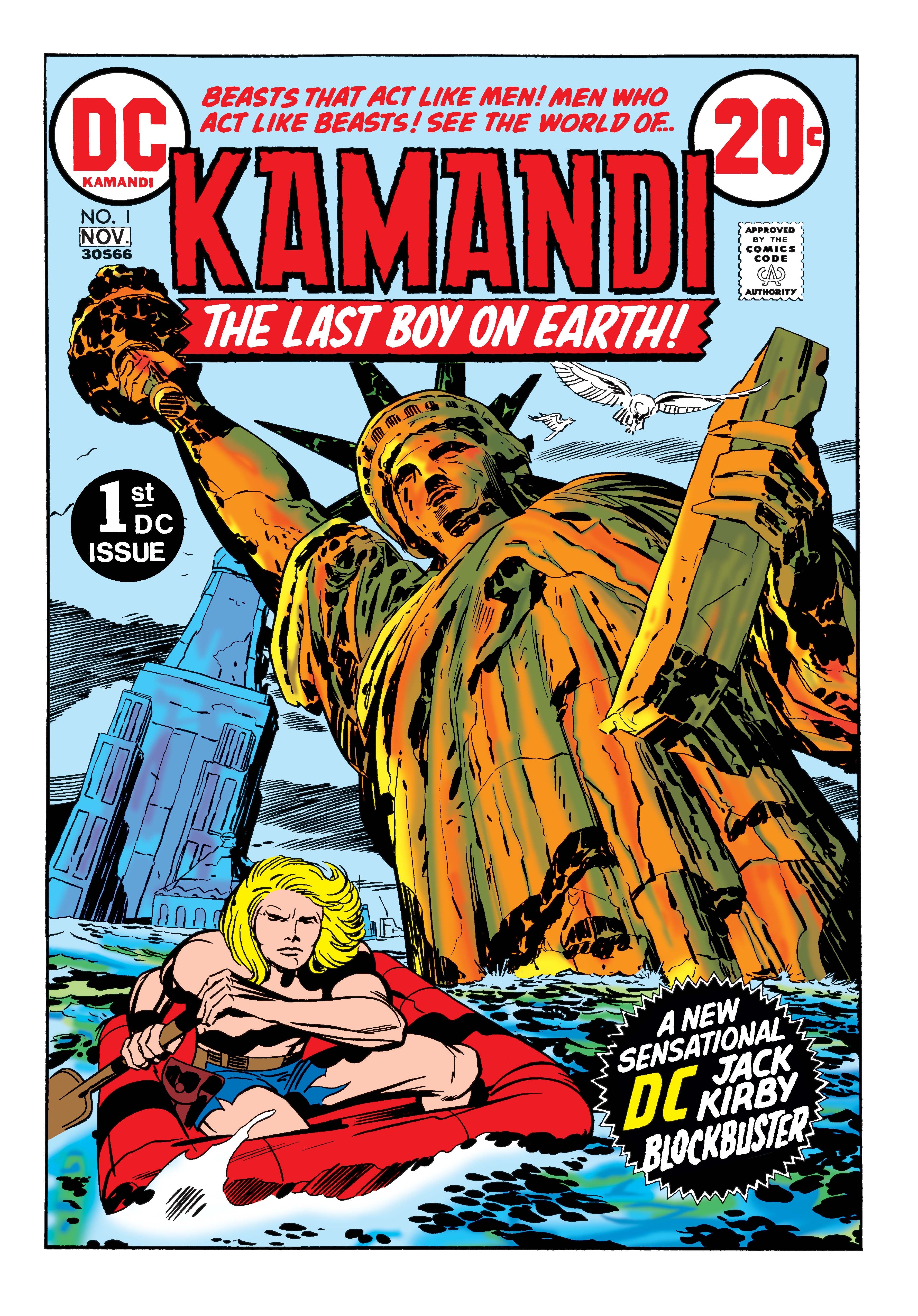 KAMANDI #1 FACSIMILE EDITION CVR A JACK KIRBY