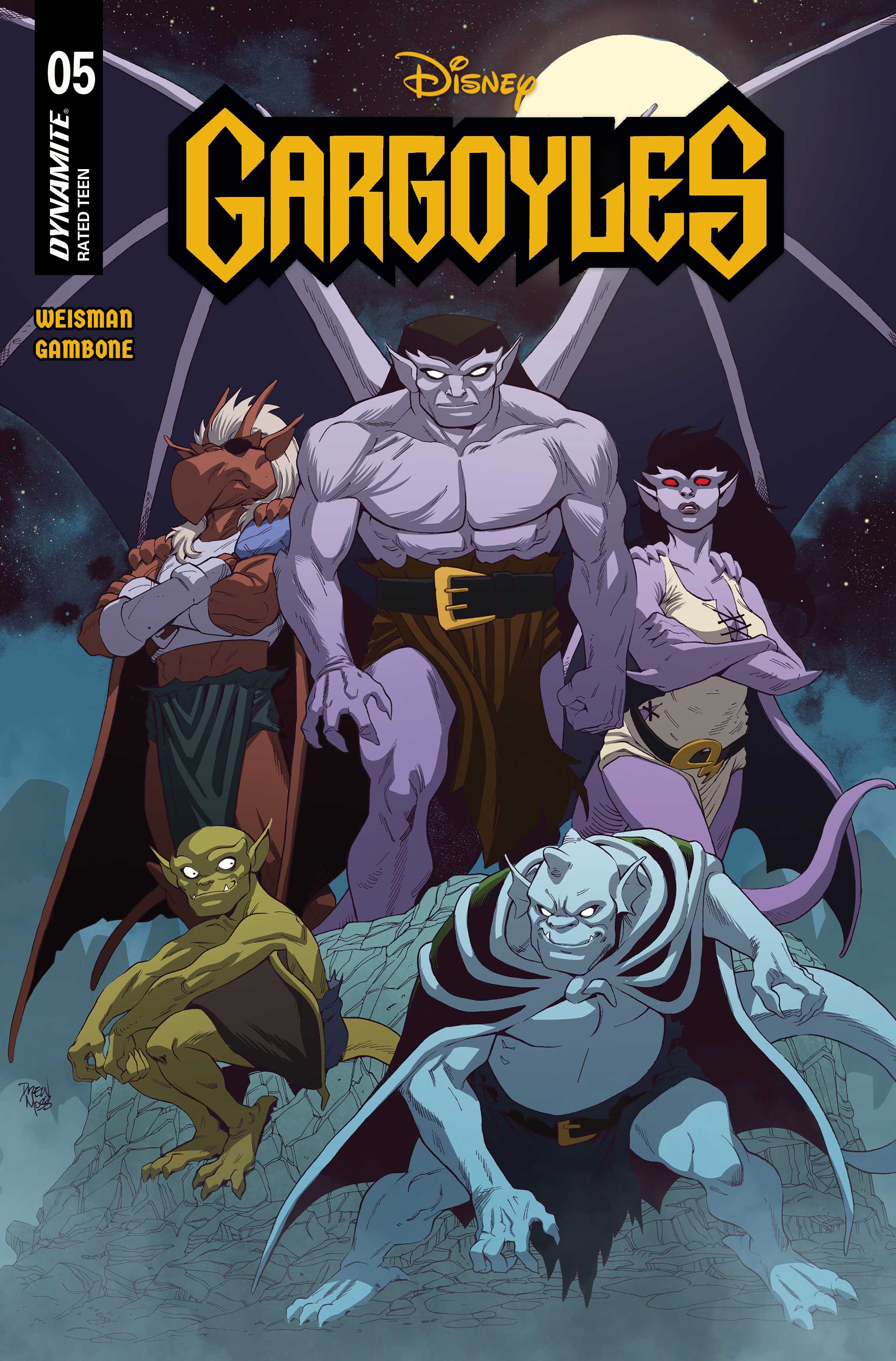 GARGOYLES (2026) #5 CVR B DREW MOSS VAR