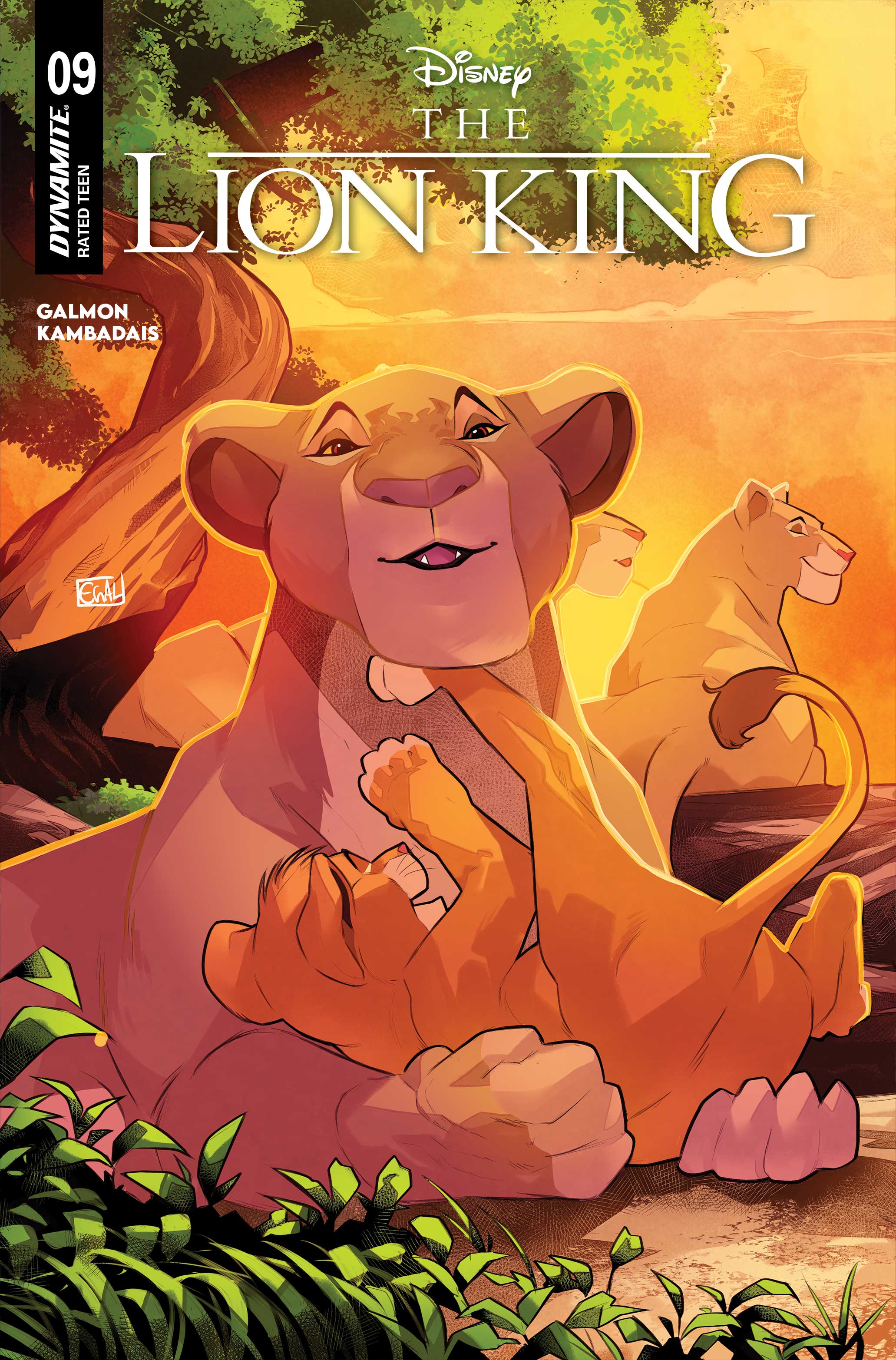 LION KING #9 CVR A EDWIN GALMON