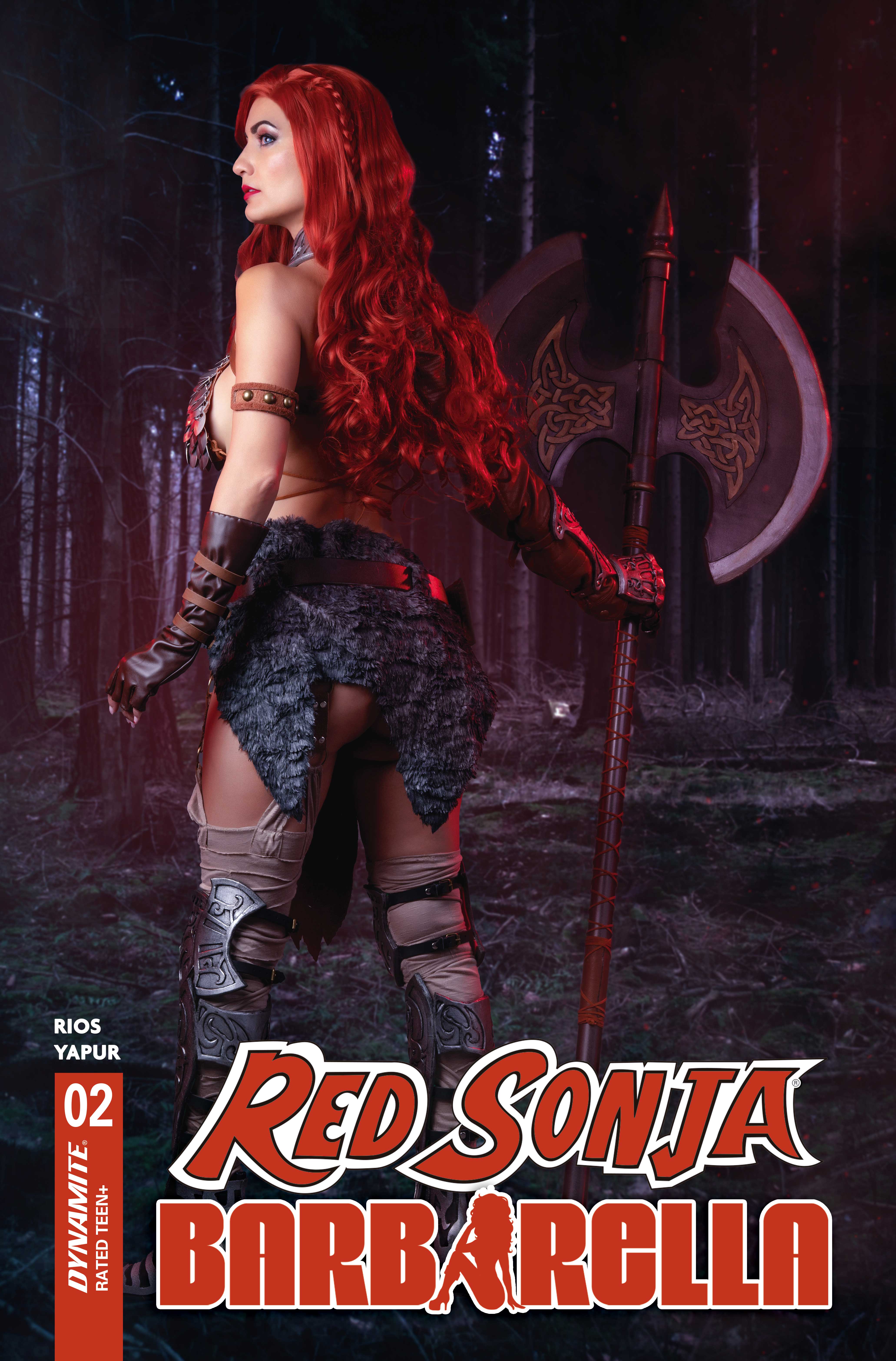 RED SONJA BARBARELLA #2 CVR D COSPLAY IVY RED SONJA VAR