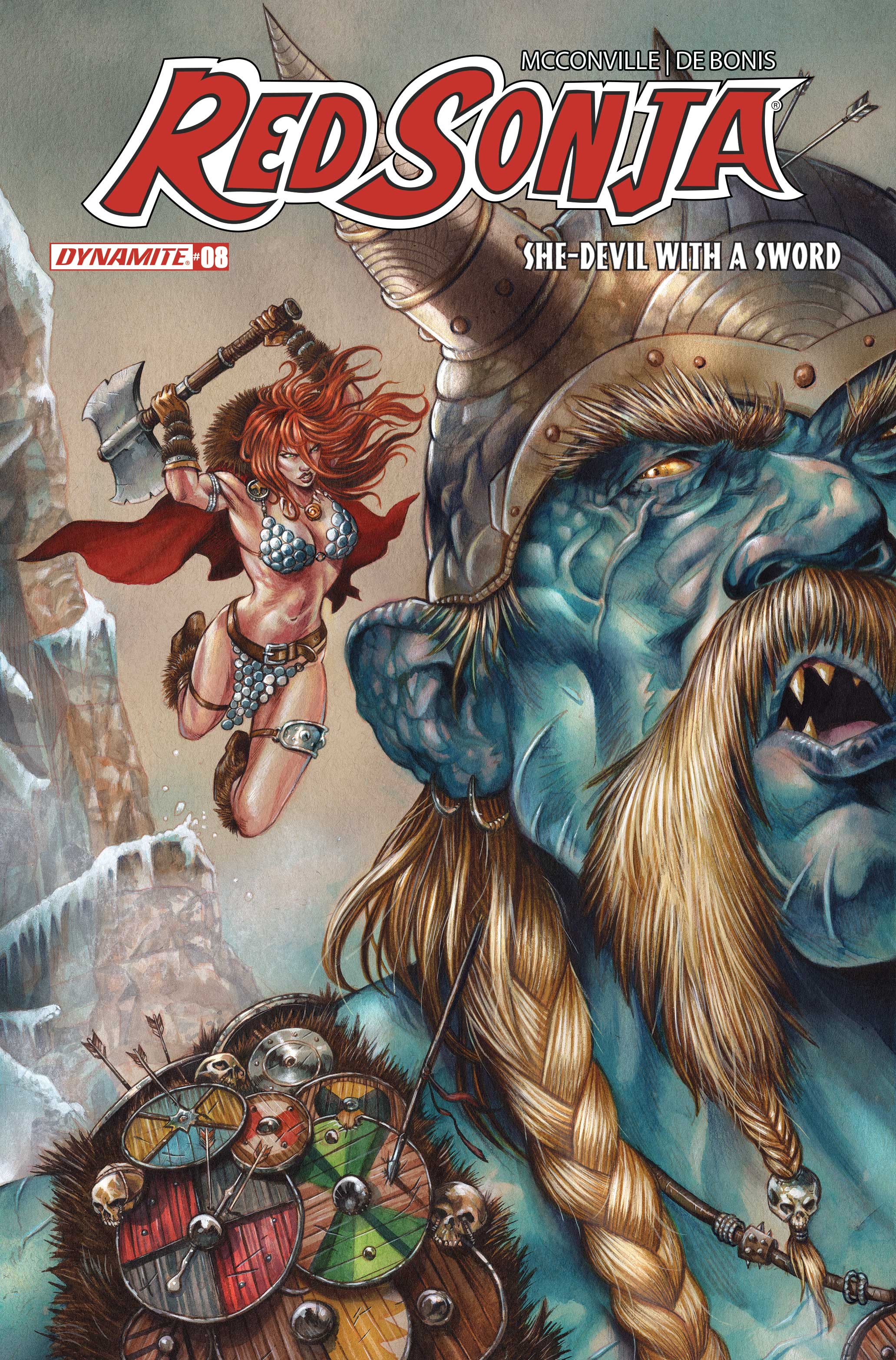 RED SONJA SHE DEVIL WITH A SWORD #8 CVR D MIKE ROOTH VAR