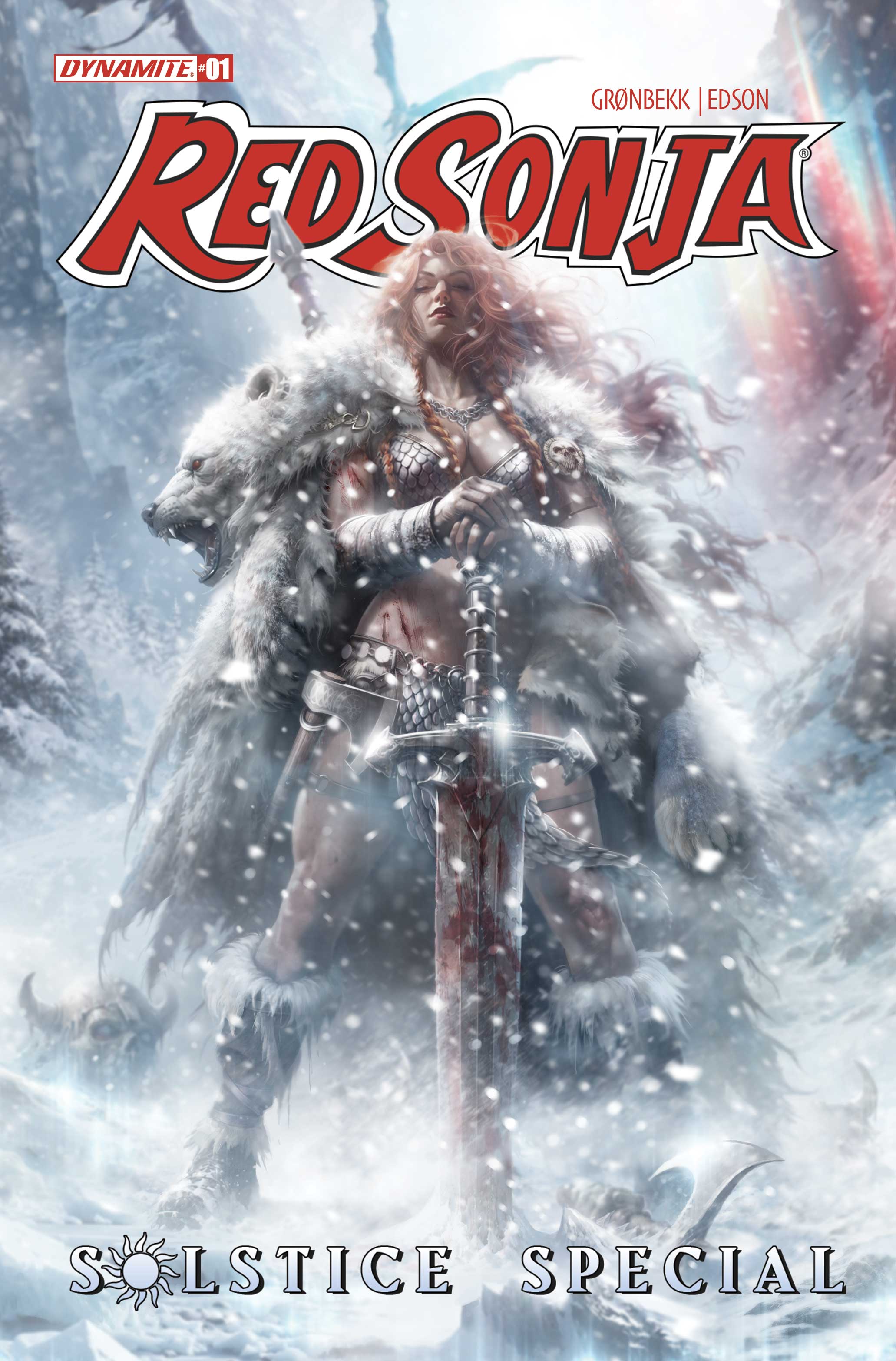 RED SONJA SOLSTICE SPECIAL #1 (ONE SHOT) CVR A FRANCESCO MATTINA