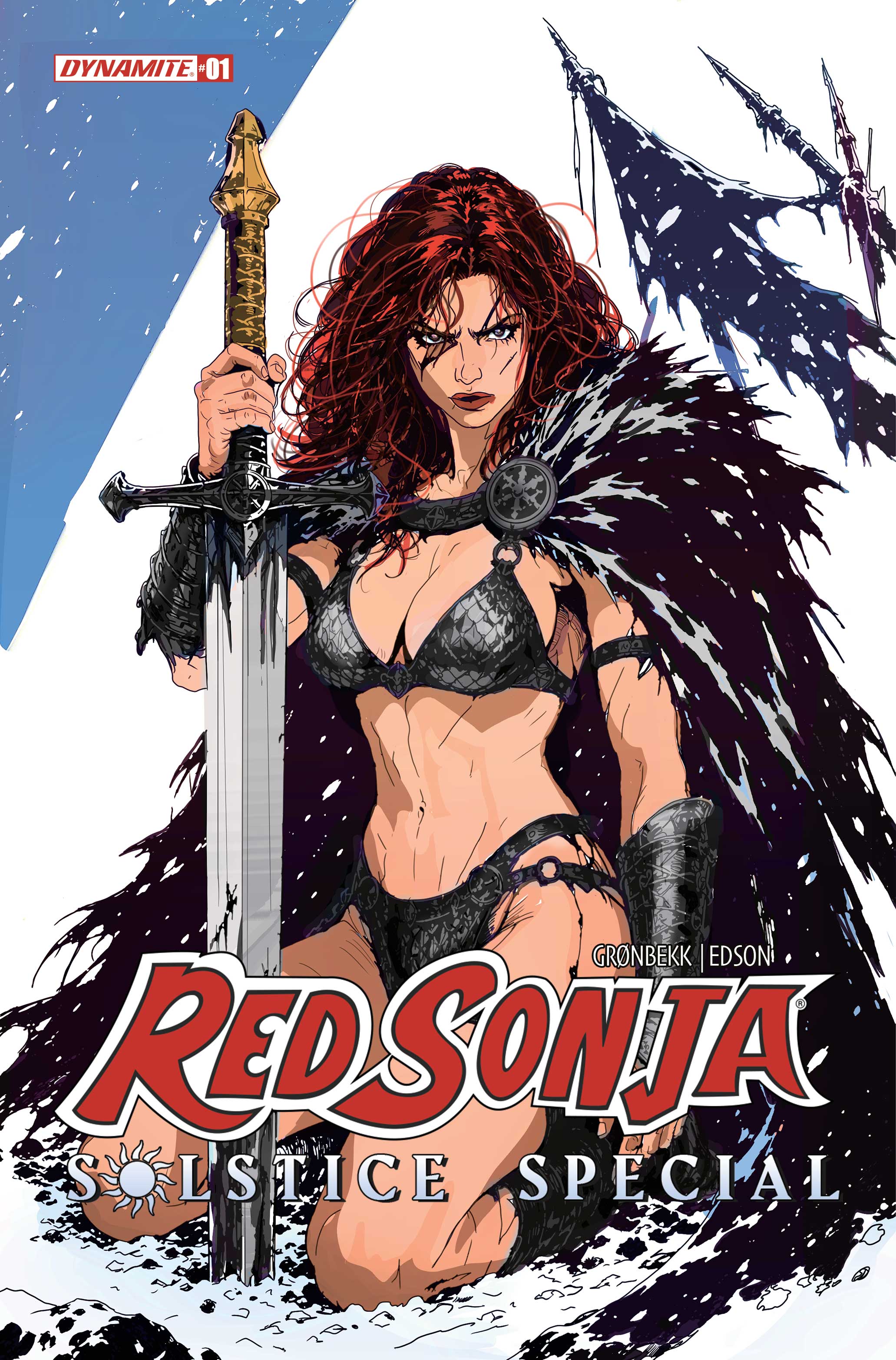 RED SONJA SOLSTICE SPECIAL #1 (ONE SHOT) CVR B JOSEPHINE TOMARCHIO VAR