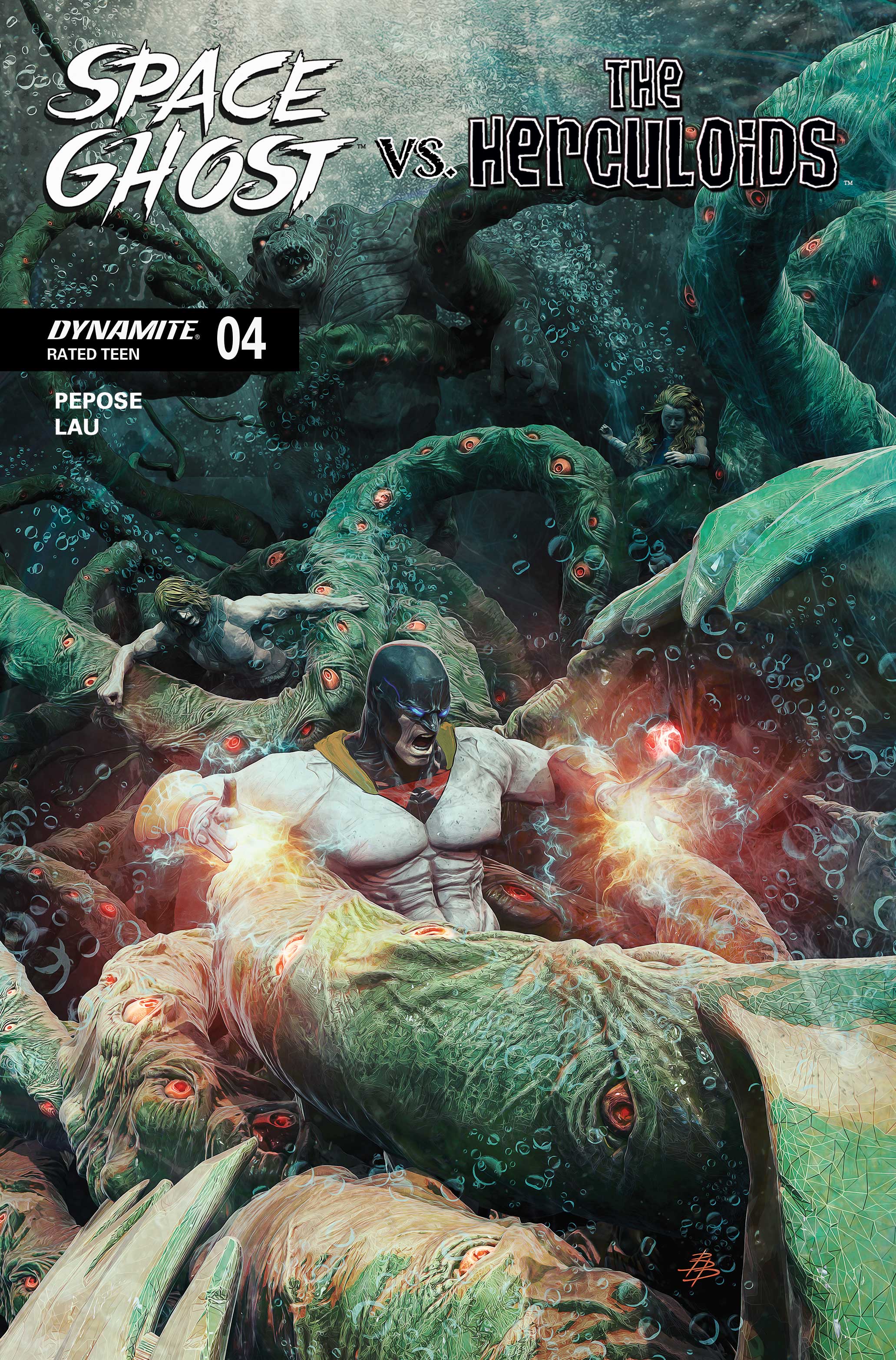 SPACE GHOST VS THE HERCULOIDS #4 CVR D BJORN BARENDS VAR