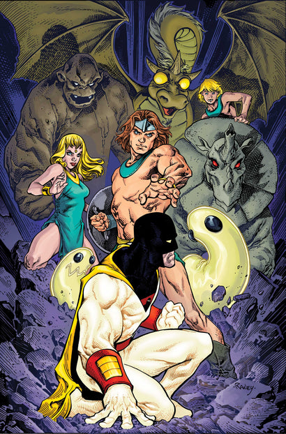 SPACE GHOST VS THE HERCULOIDS #4 CVR F FRANCESCO MATTINA LTD VIRGIN VAR