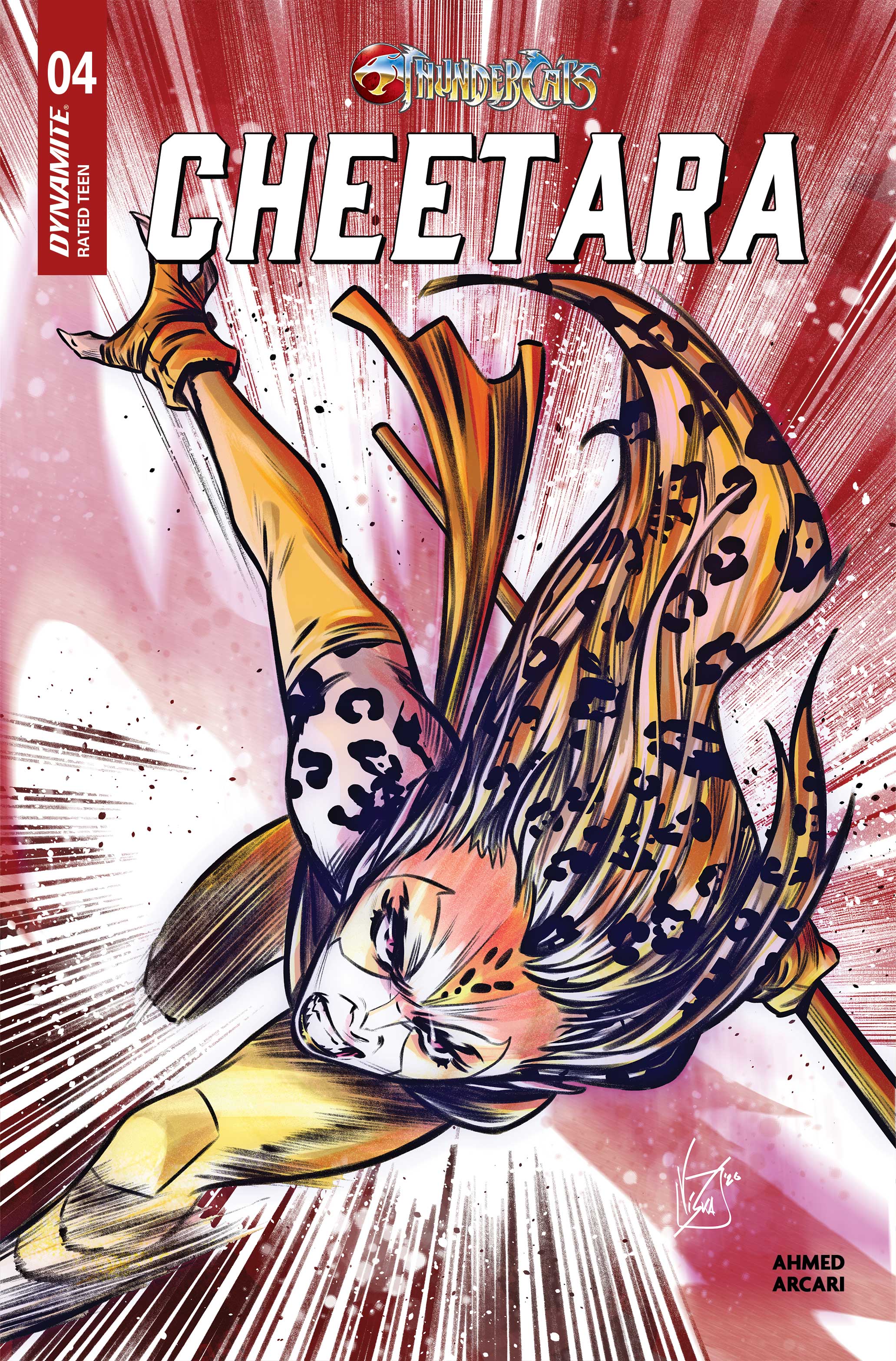 THUNDERCATS CHEETARA #4 CVR D VINCENZO FEDERICI VAR