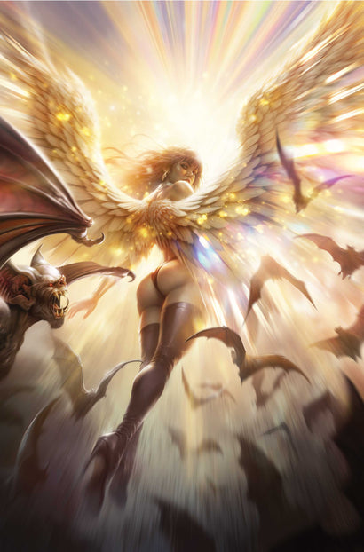 VAMPIRELLA PARADISE #2 CVR E FRANCESCO MATTINA METAL PREMIUM VAR