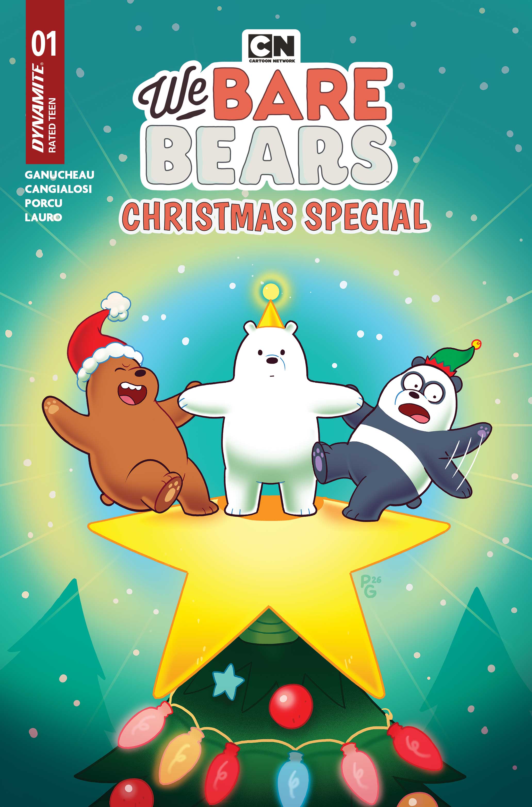WE BARE BEARS CHRISTMAS SPECIAL #1 (ONE SHOT) CVR A PAULINA GANUCHEAU