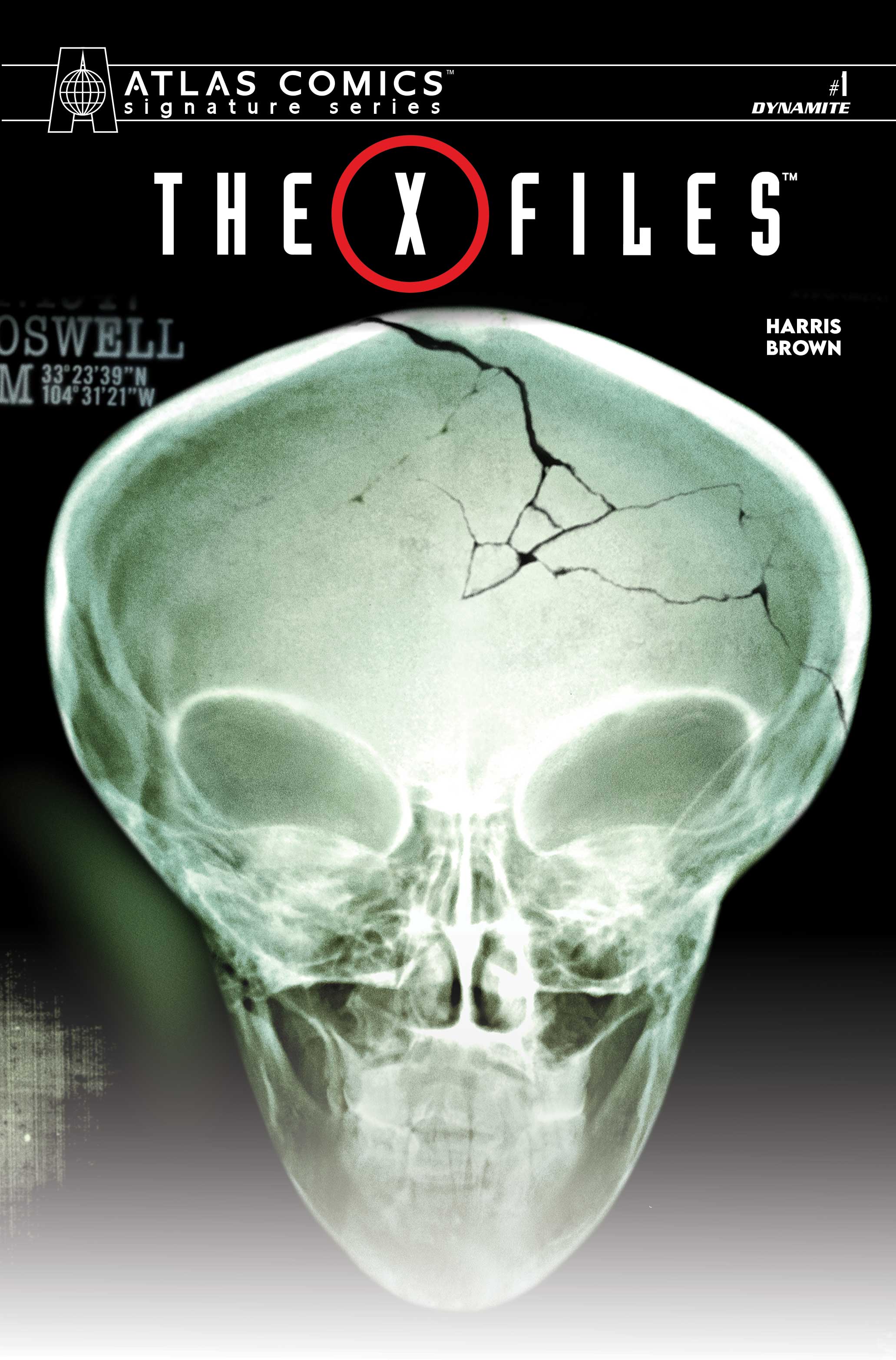 X FILES (2026) #1 CVR I ROSWELL PHOTO ATLAS EDITION SIGNED BY JOE HARRIS VAR