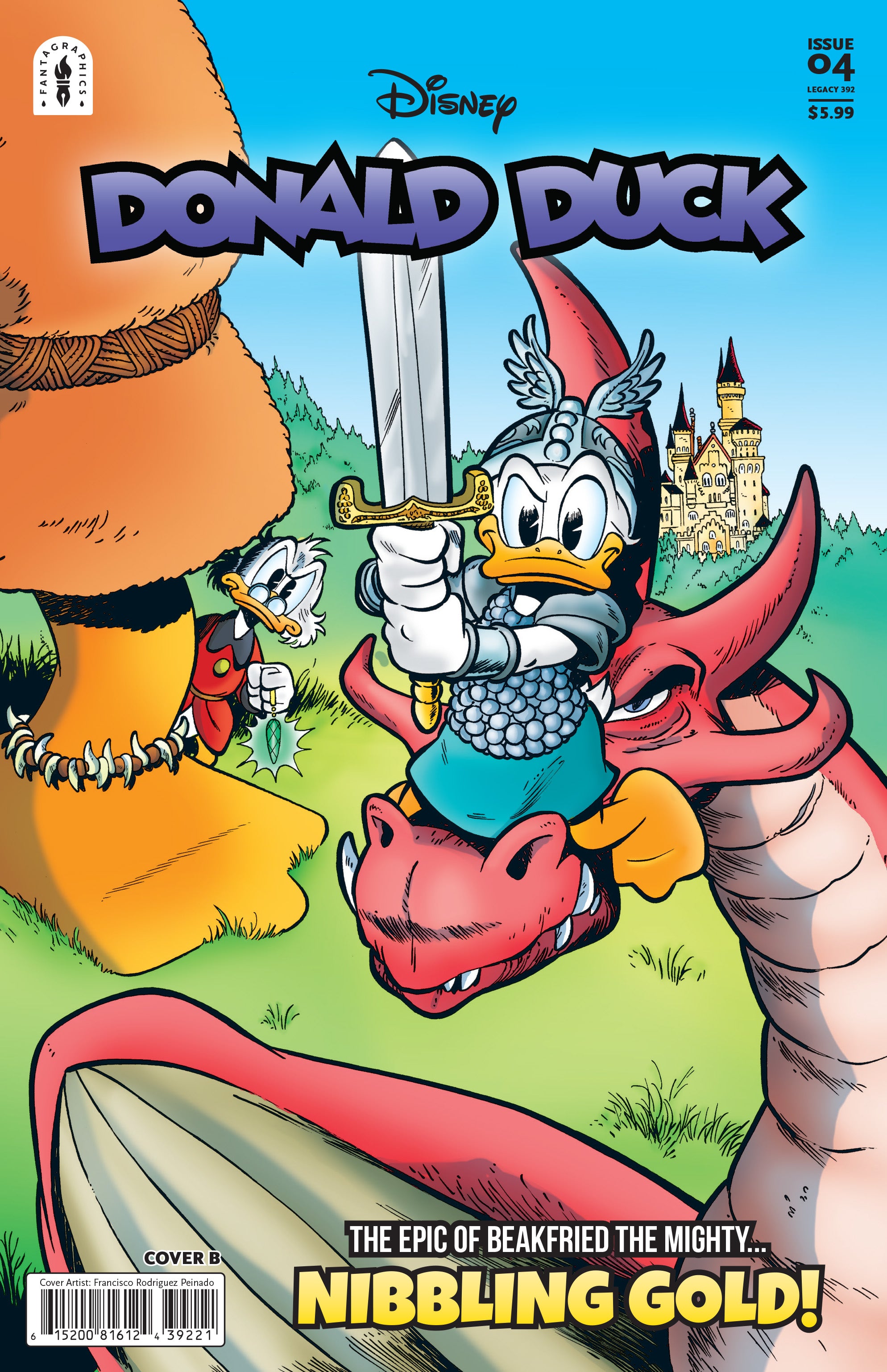 DONALD DUCK LEGACY #392 THE THREE CABALLEROS CHRISTMAS QUEST CVR B FANCISCO PACO RODRIGUEZ PEINADO VAR