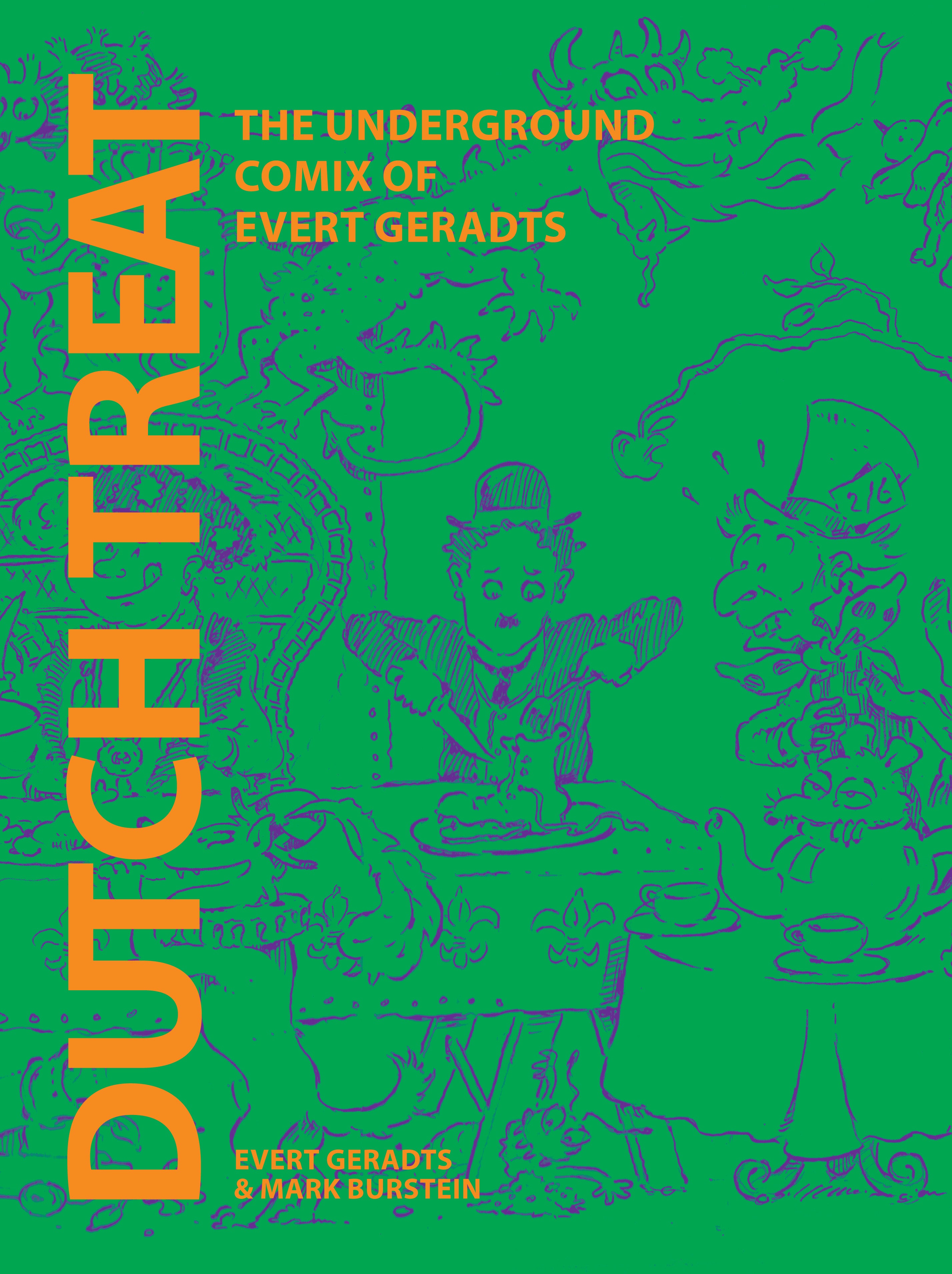 DUTCH TREAT HC THE UNDERGROUND COMIX OF EVERT GERADTS